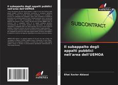 Borítókép a  Il subappalto degli appalti pubblici nell'area dell'UEMOA - hoz