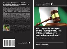 Buchcover von Un corpus de ensayos sobre la propiedad, las infraestructuras y el crecimiento nacional: