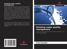 Drinking water quality management的封面