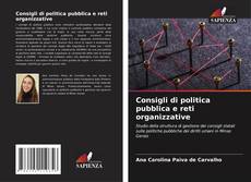 Capa do livro de Consigli di politica pubblica e reti organizzative 