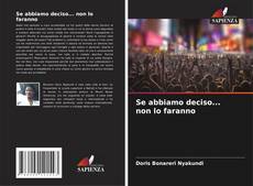 Se abbiamo deciso... non lo faranno kitap kapağı