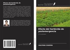 Buchcover von Efecto del herbicida de postemergencia