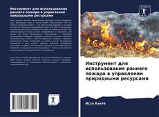 Buchcover von Инструмент для использования раннего пожара в управлении природными ресурсами