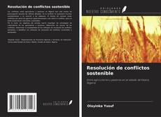 Resolución de conflictos sostenible kitap kapağı