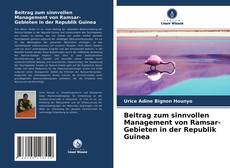 Обложка Beitrag zum sinnvollen Management von Ramsar-Gebieten in der Republik Guinea