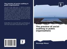 Capa do livro de The practice of social auditing in public organisations 
