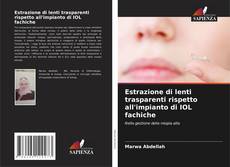 Estrazione di lenti trasparenti rispetto all'impianto di IOL fachiche的封面