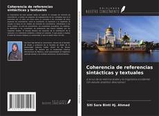 Copertina di Coherencia de referencias sintácticas y textuales