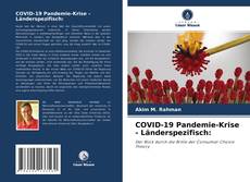 Buchcover von COVID-19 Pandemie-Krise - Länderspezifisch: