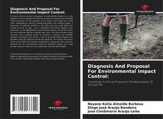 Diagnosis And Proposal For Environmental Impact Control:的封面