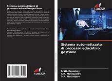Couverture de Sistema automatizzato di processo educativo gestione