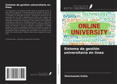 Sistema de gestión universitaria en línea kitap kapağı