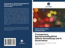 Capa do livro de Transparenz, Rechenschaftspflicht Offene Verwaltung und E-Governance 
