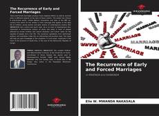 The Recurrence of Early and Forced Marriages的封面