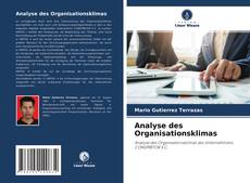 Обложка Analyse des Organisationsklimas