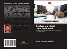 Analyse du climat organisationnel kitap kapağı