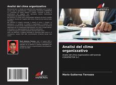 Couverture de Analisi del clima organizzativo