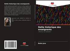 Capa do livro de Dette historique des enseignants 