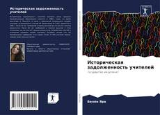 Историческая задолженность учителей的封面