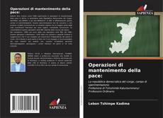 Bookcover of Operazioni di mantenimento della pace: