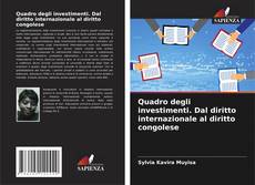 Quadro degli investimenti. Dal diritto internazionale al diritto congolese的封面