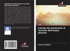 Buchcover von Calcolo del potenziale di raccolta dell'acqua piovana