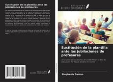Portada del libro de Sustitución de la plantilla ante las jubilaciones de profesores