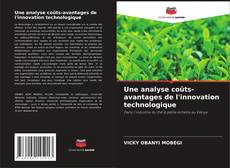 Buchcover von Une analyse coûts-avantages de l'innovation technologique