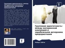 Buchcover von Групповая идентичность: между материнской компанией и зарубежными дочерними предприятиями