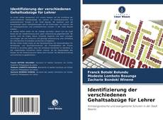 Bookcover of Identifizierung der verschiedenen Gehaltsabzüge für Lehrer