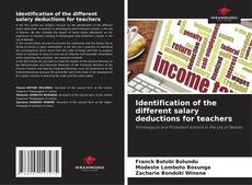 Bookcover of Identification of the different salary deductions for teachers
