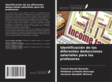 Buchcover von Identificación de las diferentes deducciones salariales para los profesores