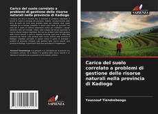 Buchcover von Carico del suolo correlato a problemi di gestione delle risorse naturali nella provincia di Kadiogo