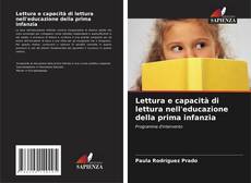 Lettura e capacità di lettura nell'educazione della prima infanzia kitap kapağı
