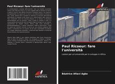 Couverture de Paul Ricoeur: fare l'università