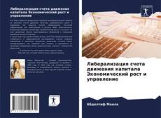 Обложка Либерализация счета движения капитала Экономический рост и управление