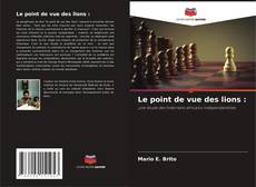 Le point de vue des lions : kitap kapağı
