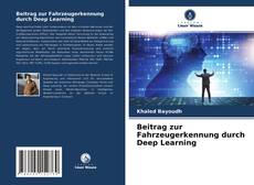 Buchcover von Beitrag zur Fahrzeugerkennung durch Deep Learning