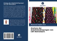 Buchcover von Analyse der Arbeitsbedingungen von CBT-Betreibern