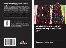 Buchcover von Analisi delle condizioni di lavoro degli operatori CBT