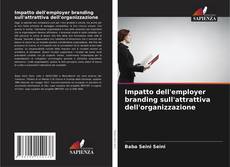 Buchcover von Impatto dell'employer branding sull'attrattiva dell'organizzazione