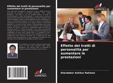 Effetto dei tratti di personalità per aumentare le prestazioni kitap kapağı
