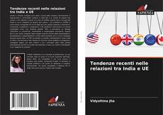 Tendenze recenti nelle relazioni tra India e UE kitap kapağı