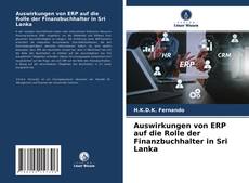 Buchcover von Auswirkungen von ERP auf die Rolle der Finanzbuchhalter in Sri Lanka