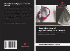 Copertina di Identification of psychosocial risk factors