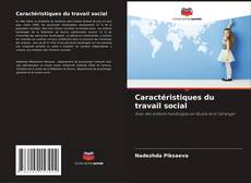 Buchcover von Caractéristiques du travail social