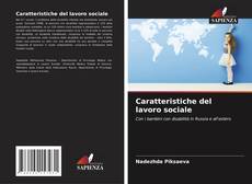 Caratteristiche del lavoro sociale kitap kapağı