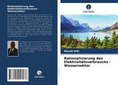 Portada del libro de Rationalisierung des Elektrizitätsverbrauchs - Wassersektor