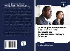 Анализ финансирования в рамках лимита расходов на деятельность частных больниц kitap kapağı
