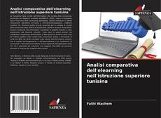 Portada del libro de Analisi comparativa dell'elearning nell'istruzione superiore tunisina
